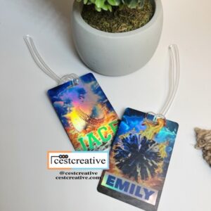 Holographic Bag Tags