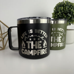 Engraved 14oz Camper Mug